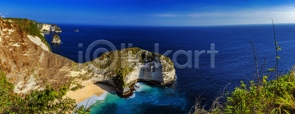 휴식 동양인 사람없음 JPG 포토 해외이미지 거인 계절 꿈 내추럴 맑음 모래 물 바다 빛 섬 식물 아시아 안테나 야외 여행 인도네시아 자연 초록색 컬러풀 파노라마 파라다이스 파란색 항해 해외포토