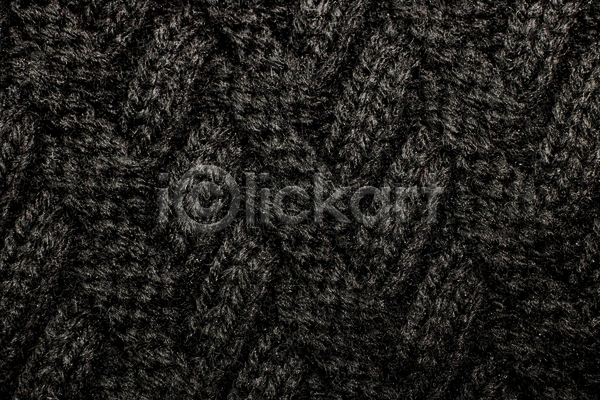 사람없음 JPG 포토 해외이미지 검은색 니트 뜨개질 백그라운드 질감