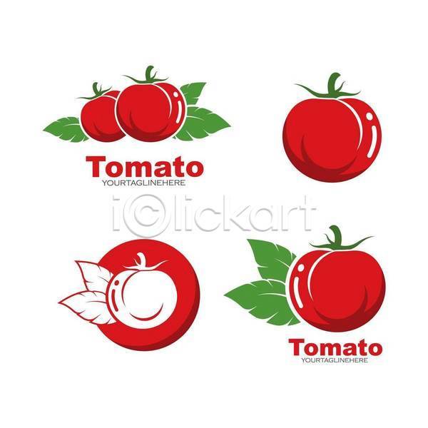 사람없음 EPS 아이콘 해외이미지 농업 빨간색 심볼 토마토