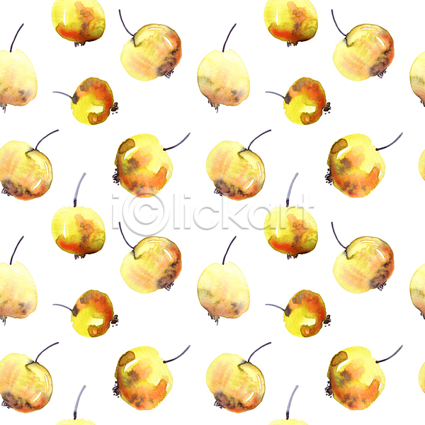사람없음 JPG 포토 해외이미지 노란색 디자인 백그라운드 베리 열매 패턴 패턴백그라운드