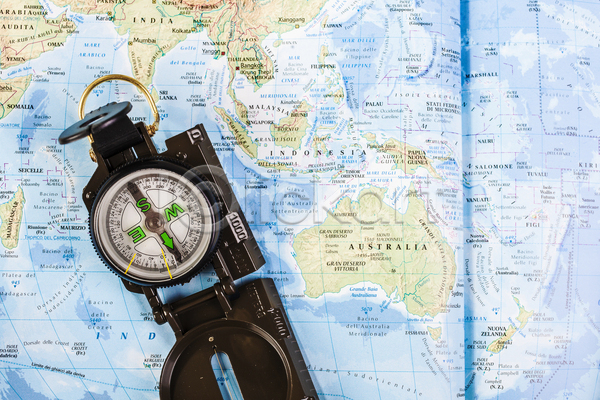 사람없음 JPG 포토 해외이미지 나침반 실내 여행 오브젝트 지도 호주