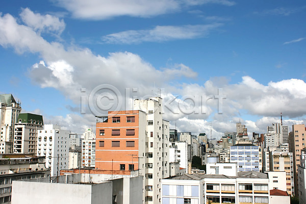 사람없음 JPG 포토 해외이미지 건물 건축양식 고층빌딩 날씨 남아메리카 남쪽 도시 라틴아메리카 미국 브라질 센터 스카이라인 여행 파란색 풍경(경치) 하늘 해외202004 황혼