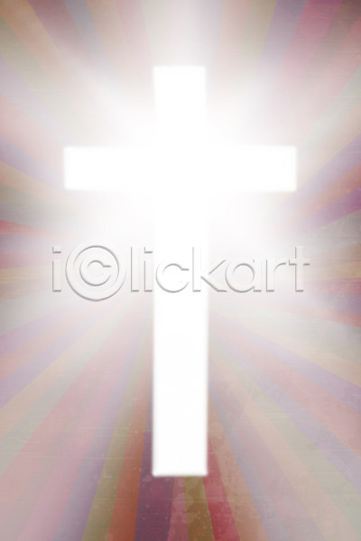 사람없음 JPG 포토 해외이미지 디자인 빛 선 신성 심볼 십자가 예수 컬러풀 해외202004 흰색