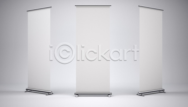 사람없음 3D JPG 포토 해외이미지 공백 광고판 롤 무역 방 배너 서기 스크린 종이 질감 캔버스 판넬 판지 포스터 해외202004 흰배경 흰색