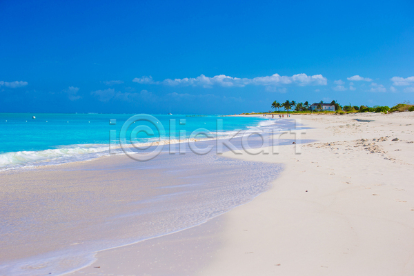 사람없음 JPG 포토 해외이미지 맑음 야외 여름(계절) 여름풍경 주간 카리브해 하늘 해변 휴양지