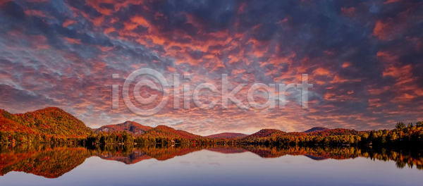 사람없음 JPG 포토 해외이미지 나무 물 반사 숲 캐나다 해외포토 햇빛 호수