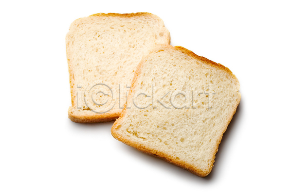 사람없음 JPG 포토 해외이미지 두개 식빵 실내 흰배경