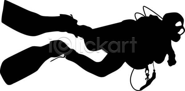 사람 EPS 실루엣 일러스트 해외이미지 가면 검은색 고립 다이빙 물 바다 백그라운드 산소 수리 수영 수중 스노클링 스포츠 작업 잠수부 장비 정장 포즈 해군 해외일러스트 흰색