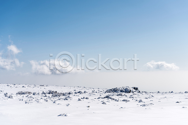 사람없음 JPG 포토 겨울 겨울풍경 구름(자연) 눈(날씨) 눈덮임 맑음 설경 야외 제주도 주간 하늘 한라산