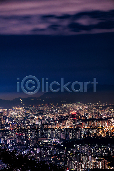 사람없음 JPG 포토 도시 도시풍경 빌딩 빛 서울 야간 야경 야외 전경