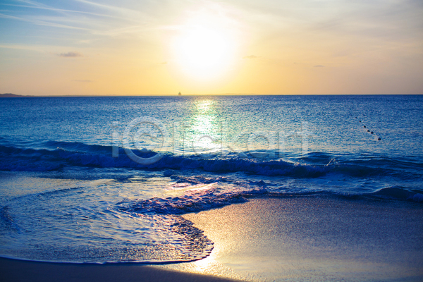 사람없음 JPG 포토 해외이미지 맑음 바다 아침 야외 일출 자연 태양 풍경(경치) 하늘 해변 햇빛