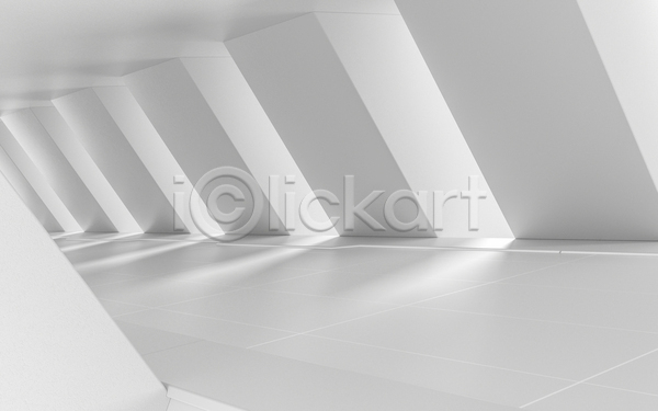 사람없음 3D JPG 포토 해외이미지 공간 그림자 내부 바닥 백그라운드 벽 복도 비어있는 빛 흰색