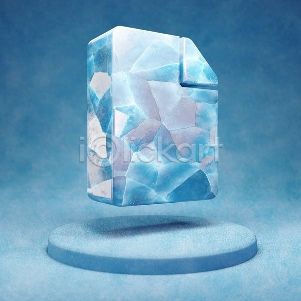 사람없음 3D JPG 입체 포토 해외이미지 문서 얼음 오브젝트 파란색 파일