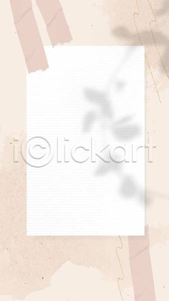 사람없음 EPS 일러스트 해외이미지 공백 그림자 디자인 베이지색 식물 잎 종이 카피스페이스 프레임
