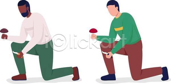 남자 백인 사람 성인 EPS 실루엣 일러스트 해외이미지 10월 검은색 계절 고립 그래픽 단풍 디자인 만화 발견 백그라운드 버섯 사냥 세트 수집 수확 앉기 애니메이션 야외 일러캐릭터 조립 취미 캐릭터 커플 클립아트 팩 포즈 플랫 해외일러스트 흰색