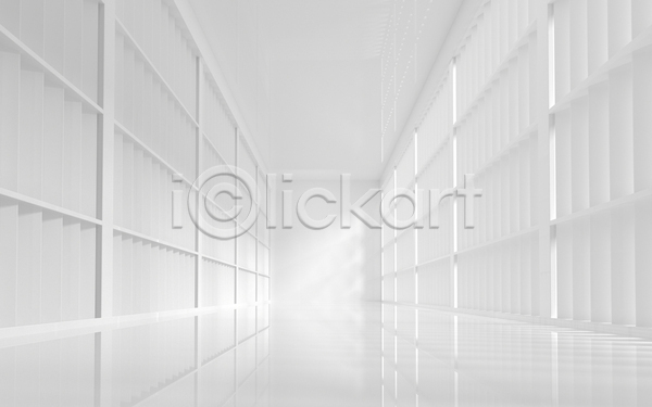 사람없음 3D JPG 포토 해외이미지 공간 그림자 내부 반사 비어있는 빛 흰색
