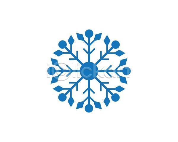 사람없음 EPS 일러스트 해외이미지 겨울 눈꽃무늬 눈송이 엘리먼트 파란색
