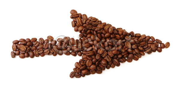 사람없음 인종 JPG 포토 해외이미지 갈색 검은색 고립 굽기 디자인 라벨 모카 문화 사인 씨앗 아라비카 어둠 에스프레소 음료 음식 카페 카페인 카페테리아 카푸치노 커피 콩 해외포토 화살 흙더미 흰색