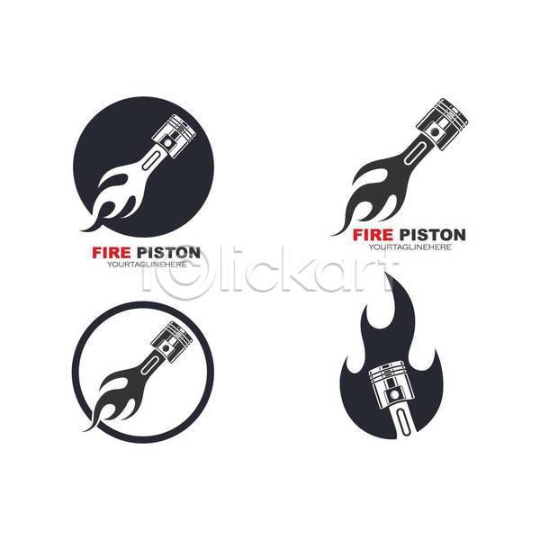 사람없음 EPS 아이콘 해외이미지 검은색 디자인 불 불꽃(불) 심볼