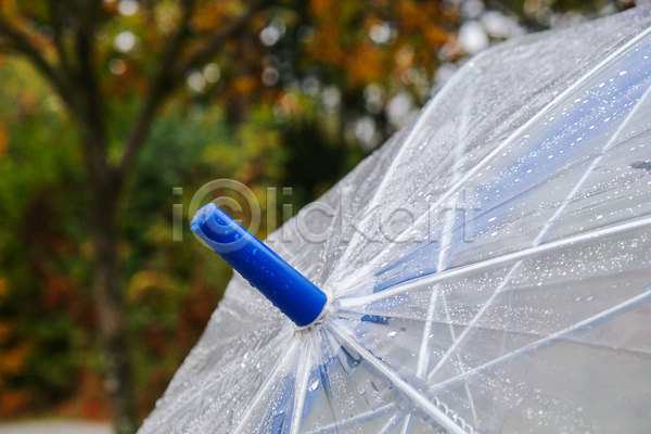 사람없음 JPG 아웃포커스 포토 해외이미지 보케 비(날씨) 야외 우산 주간 투명 풍경(경치)