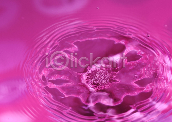 사람없음 JPG 포토 해외이미지 물 물결 백그라운드 분홍색 스플래쉬 원형 잔물결 투명 표면