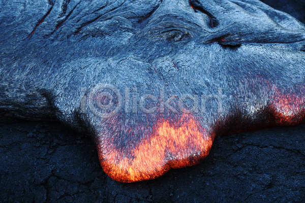 뜨거움 위험 흐름 사람없음 JPG 포토 해외이미지 백그라운드 야외 용암 재해 표면 화산 화산섬