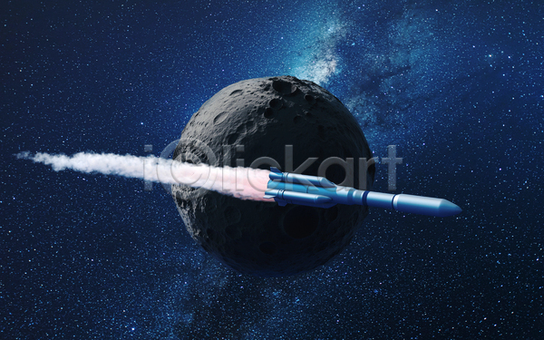 사람없음 3D JPG 포토 해외이미지 달 로켓 로켓발사 별 우주 우주비행 우주선
