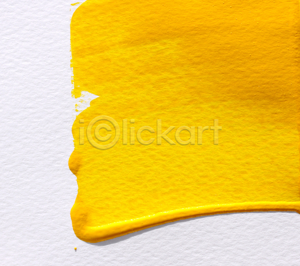 사람없음 JPG 포토 해외이미지 그림 노란색 물감 백그라운드 붓터치 질감 추상