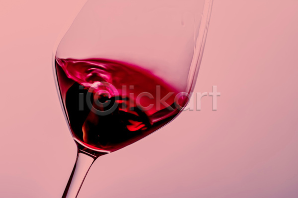 사람없음 JPG 포토 해외이미지 레드와인 분홍색배경 실내 액체표현 와인 와인잔