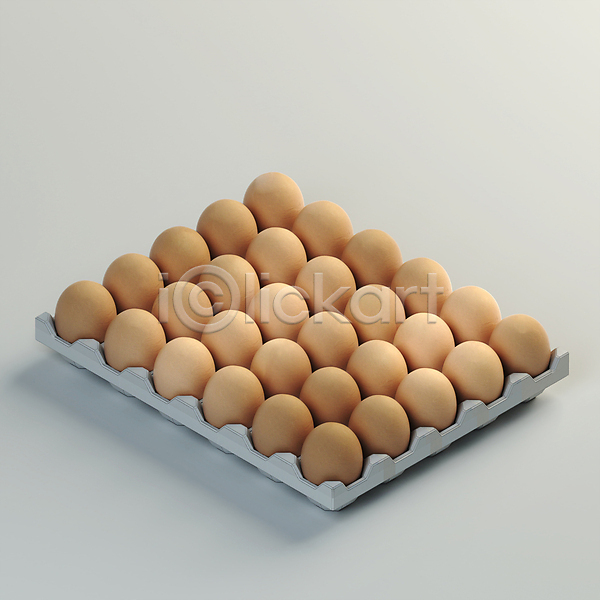 사람없음 3D PSD 디지털합성 편집이미지 가득함 계란 계란판 편집 편집소스 회색