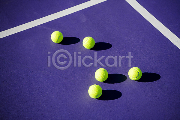 사람없음 JPG 포토 하이앵글 그림자 야외 여러개 오브젝트 주간 테니스 테니스공 테니스용품 테니스장