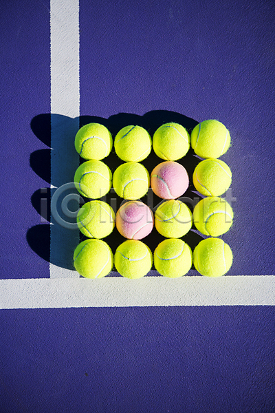 사람없음 JPG 포토 그림자 야외 여러개 오브젝트 일렬 주간 테니스 테니스공 테니스용품 테니스장