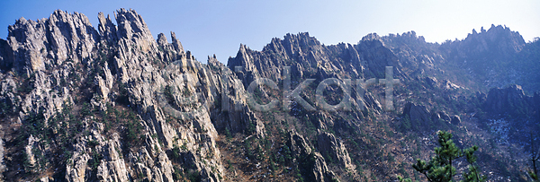 사람없음 JPG 포토 금강산 만물상 북한 산 야외 자연 주간 풍경(경치)