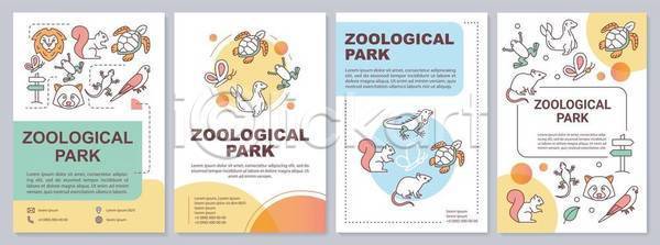 스마트 사람없음 EPS 일러스트 해외이미지 다람쥐 동물 동물원 디자인 문자 비즈니스 세트