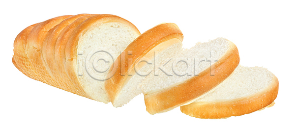 사람없음 JPG 포토 해외이미지 건강 고립 굽기 덩어리 부분 빵 음식 자르기 조각 해외포토 흰배경