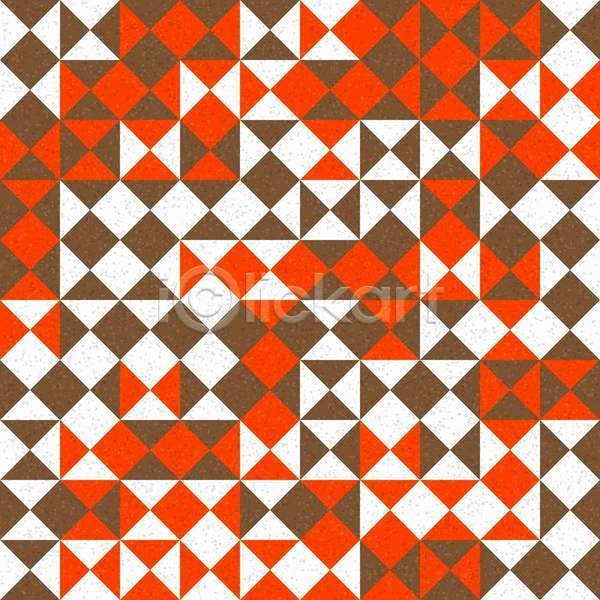 사람없음 EPS 일러스트 해외이미지 갈색 기하학 빨간색 추상 패턴 패턴백그라운드