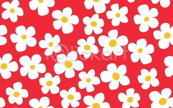 사람없음 EPS 일러스트 해외이미지 꽃 꽃백그라운드 디자인 빨간색 패턴 패턴백그라운드 플라워패턴