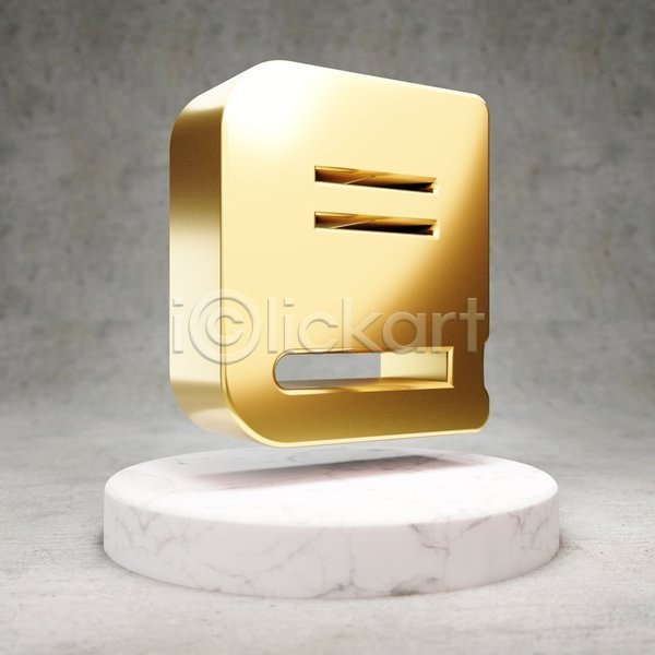 사람없음 3D JPG 포토 해외이미지 광택 금색 디지털 심볼 책 황금