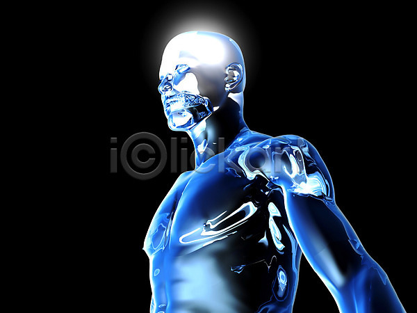 아이디어 남자 사람없음 3D JPG 일러스트 포토 해외이미지 검은색 고립 그래픽 근육 뇌 디지털 마음 만들기 머리 명상 불교 빛 빛망울 선 신체 영혼 조명 종교 해부 해외202004 힘