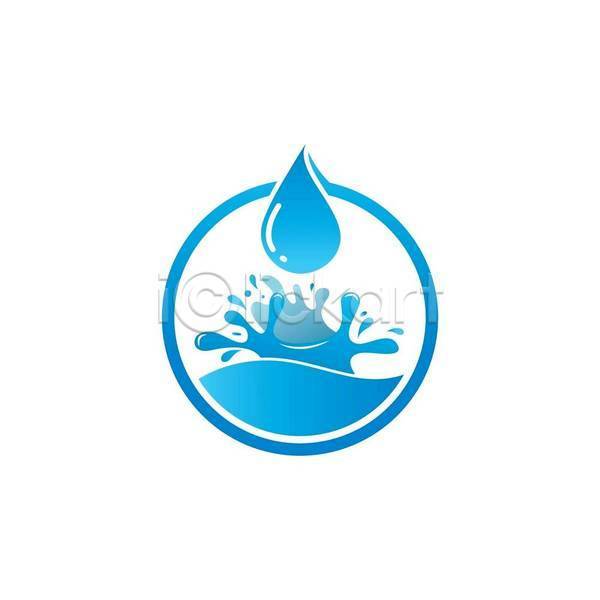 떨어짐 사람없음 EPS 아이콘 해외이미지 물 물방울 스플래쉬 심볼 에코 파란색