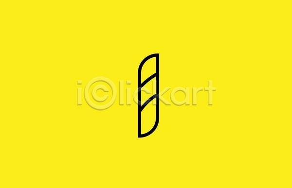 사람없음 EPS 라인일러스트 일러스트 해외이미지 1 노란색 디자인 선 숫자 심볼 엘리먼트 활자