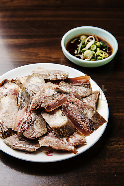 사람없음 JPG 포토 간장 보양식 소고기 수육 실내 음식 접시 종지 청주(지역) 충청북도