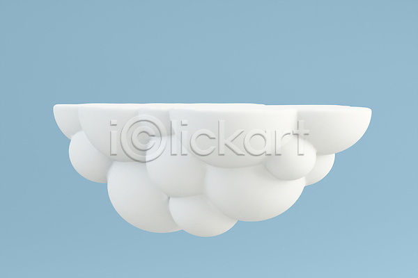 사람없음 3D PSD 디지털합성 편집이미지 3D소스 구름(자연) 오브젝트 편집 편집소스 하늘색 흰색