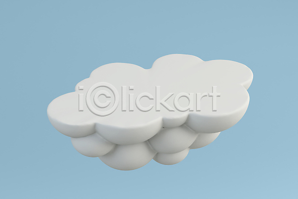 사람없음 3D PSD 디지털합성 편집이미지 3D소스 구름(자연) 오브젝트 편집 편집소스 하늘색 흰색