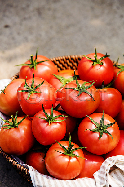 사람없음 JPG 포토 가득함 담기 바구니 식재료 실내 완주(지역) 전라북도 천(직물) 토마토 특산물