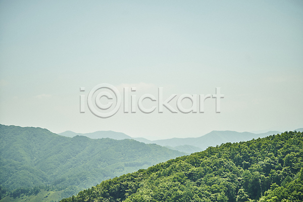 사람없음 JPG 포토 산 산등성이 야외 자연 장수(지역) 전경 전라북도 주간 풍경(경치) 하늘
