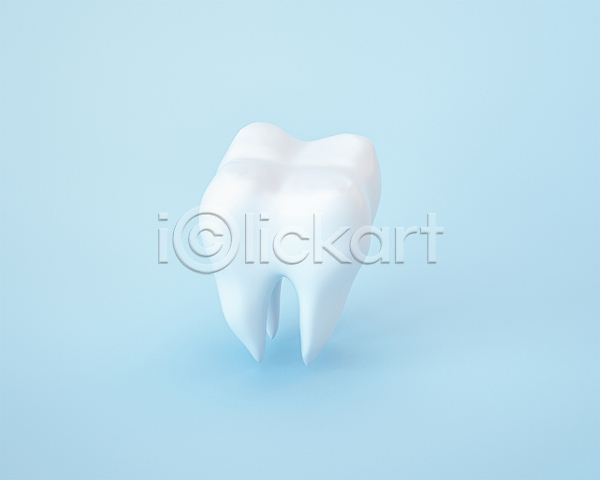 사람없음 3D 3D아이콘 PSD 디지털합성 치아 치아건강 치아모형 편집 편집소스 하늘색