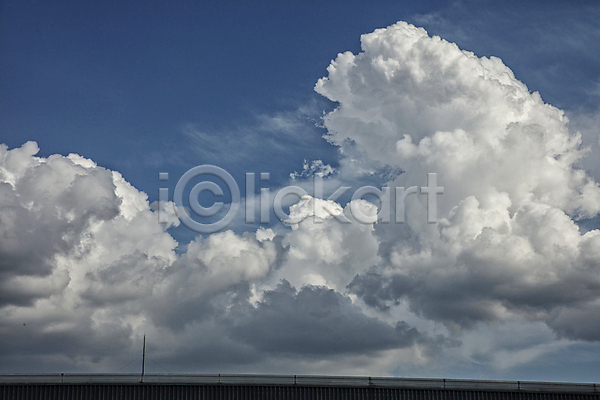 사람없음 JPG 포토 대전 맑음 뭉게구름 야외 여름(계절) 여름풍경 주간 풍요 하늘