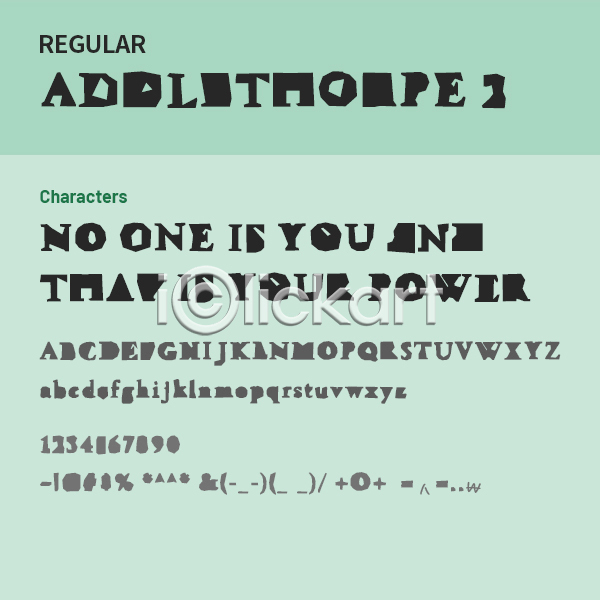 사람없음 OTF 설치폰트 Addlethorpe(서체) Addlethorpe2(서체) Typodermic(서체) 낱개폰트 디자인서체 레귤러체 알파벳 영문폰트 영어 폰트 활자체