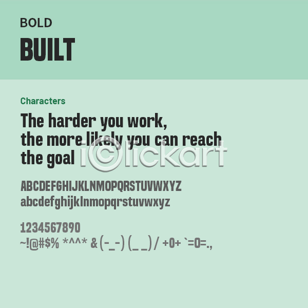 사람없음 OTF 설치폰트 Typodermic(서체) built(서체) 낱개폰트 디자인서체 볼드체 산세리프체 알파벳 영문폰트 영어 폰트